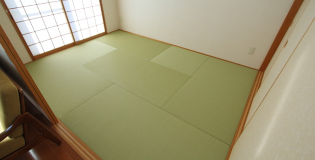 モダン乱敷きの畳のお部屋2