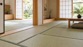 畳の厚みと建具の納まりを考える和室のイメージ
