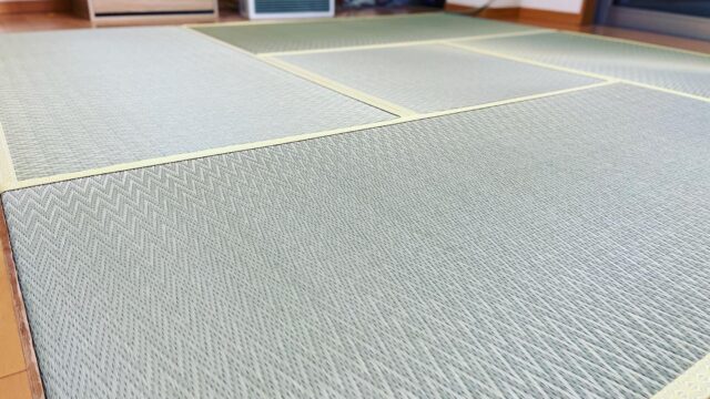 熊本県産畳おもて 天然素材 柄畳 杉綾織り